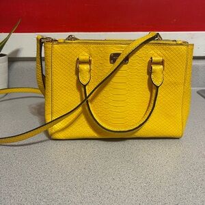 Michael Kors Yellow Shoulder Bag